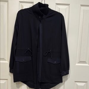 CAbi Black Snap-Front Jacket